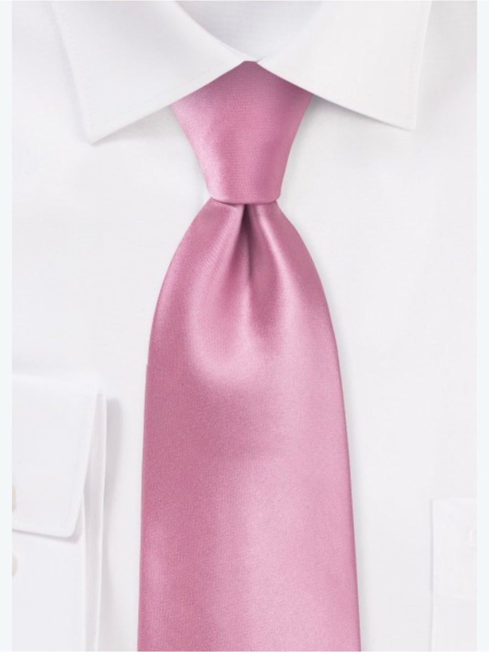 croft & barrow Pink Satin Tie